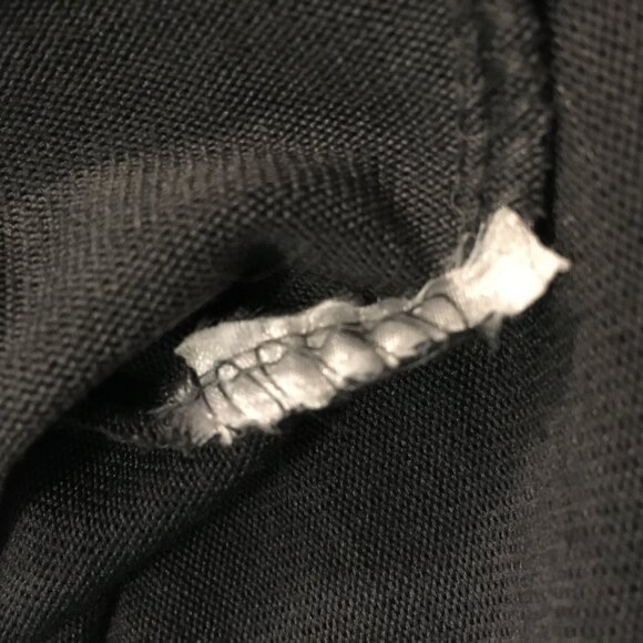 Charcoal Grey Knit Curved High Low Hem Half Sleeve Sweater - Picture 8 of 15